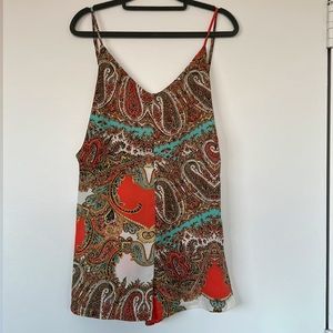 Bright, Flowy Romper